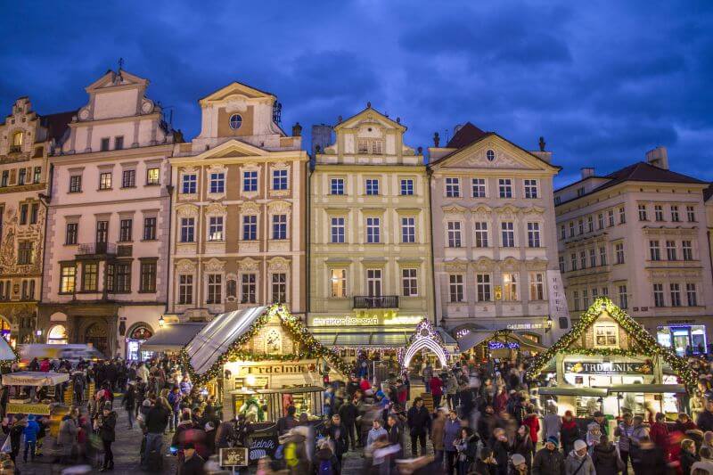 Χριστούγεννα στην Πράγα - Χριστουγεννιάτικη αγορά στην Πλατεία της Παλιάς Πόλης
