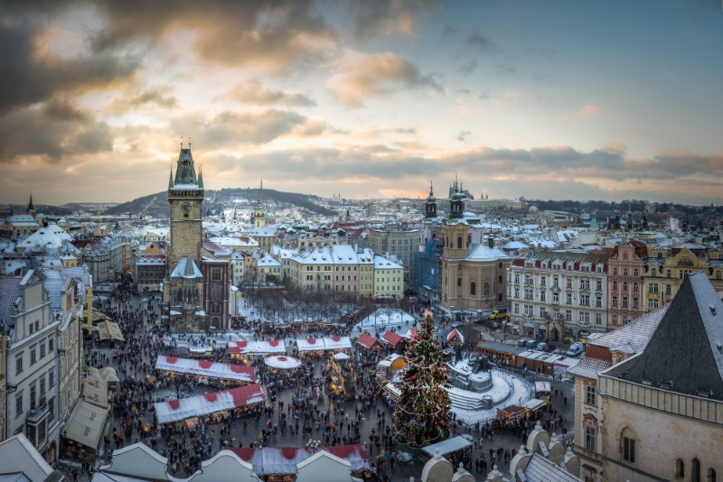 Χριστουγεννιάτικες αγορές στην Πράγα