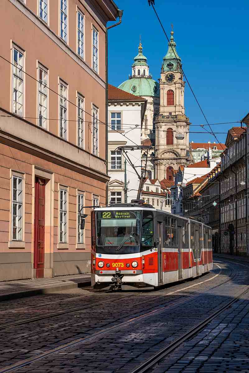 Συγκοινωνία στην Πράγα - τραμ