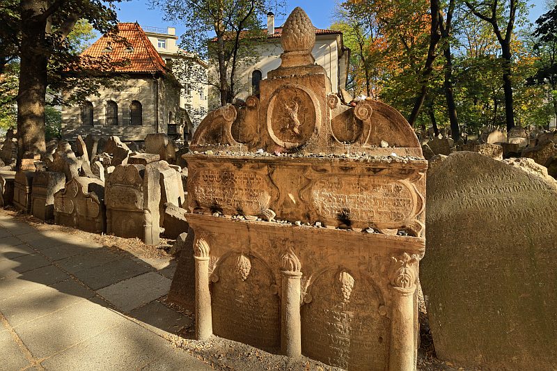 Εβραϊκή Συνοικία στην Πράγα - Παλιό Εβραϊκό Νεκροταφείο
