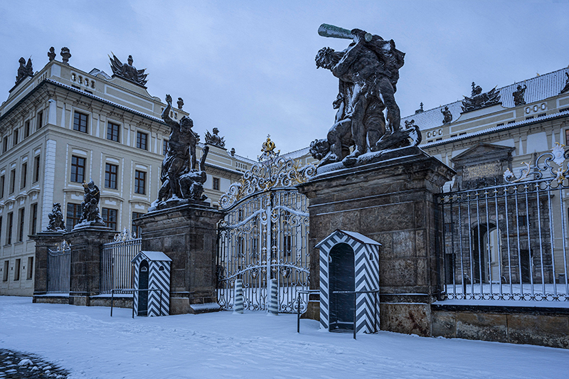 Κάστρο της Πράγας - κεντρική είσοδος