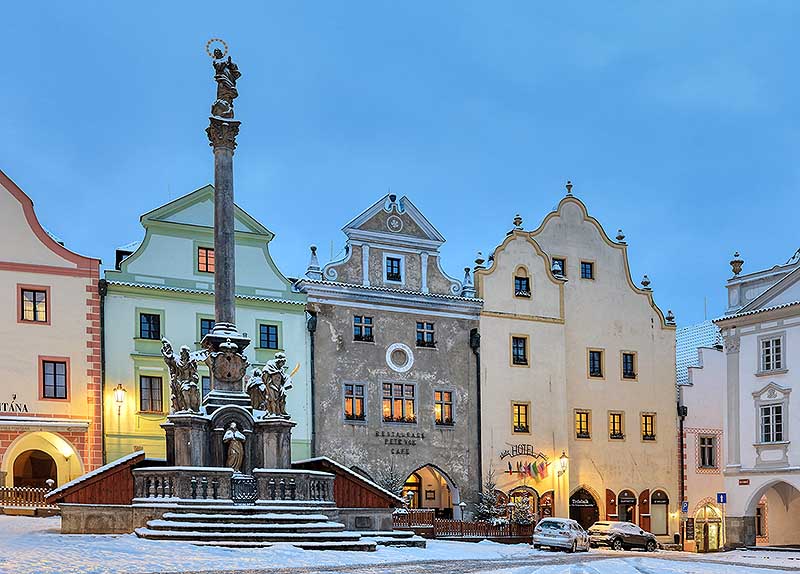 Τσέσκυ Κρούμλοβ - Εκδρομή από την Πράγα, χειμώνας
